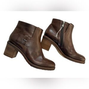 Roberto Del Carlo‎ Ankle Leather Boots Sz 39/9